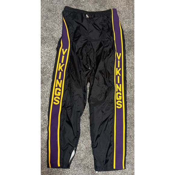 Vintage Minnesota Vikings Zubaz Track Pants Size XL 1990’s - Picture 1 of 7